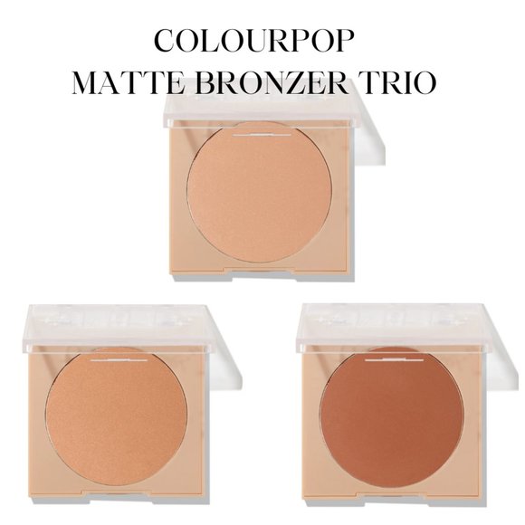 COLOURPOP MATTE BRONZER TRIO - Picture 1 of 6